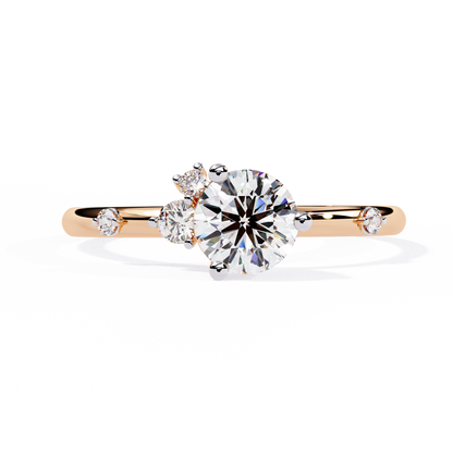 Radiance Round Lab Grown Diamond Ring