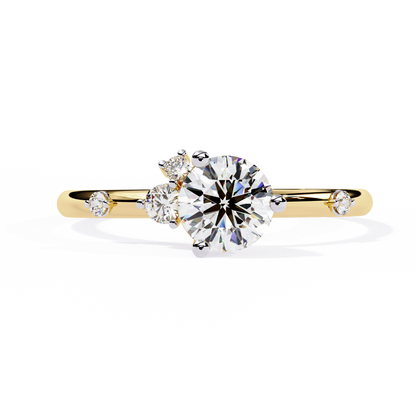 Radiance Round Lab Grown Diamond Ring
