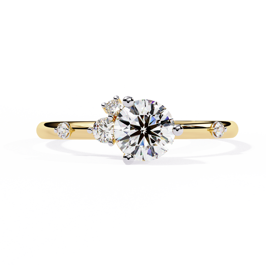 Radiance Round Lab Grown Diamond Ring