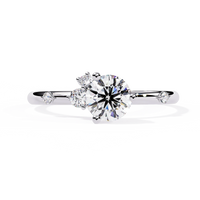 Radiance Round Lab Grown Diamond Ring - Ophiratbf