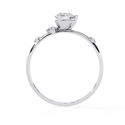 Radiance Round Lab Grown Diamond Ring