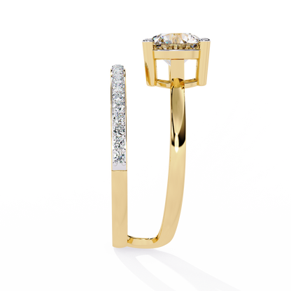 Infinity Glow Lab Grown Diamond Ring