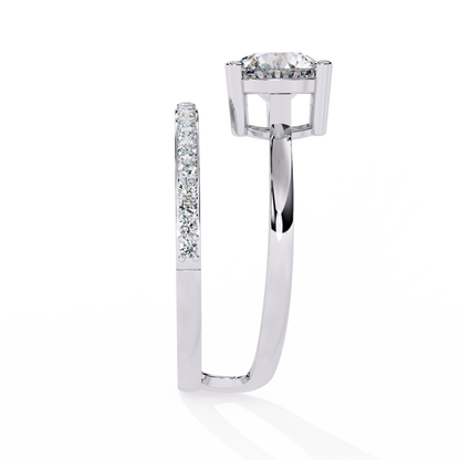 Infinity Glow Lab Grown Diamond Ring