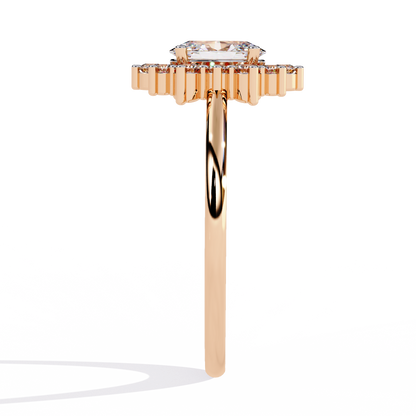Regal Bloom Lab Grown Diamond Ring