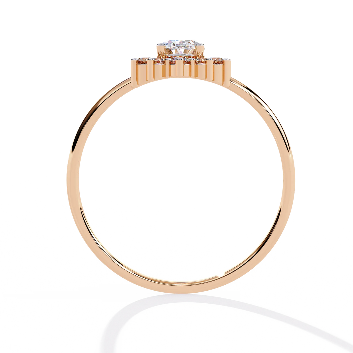 Regal Bloom Lab Grown Diamond Ring - Ophiratbf