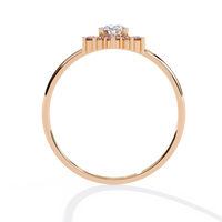 Regal Bloom Lab Grown Diamond Ring - Ophiratbf