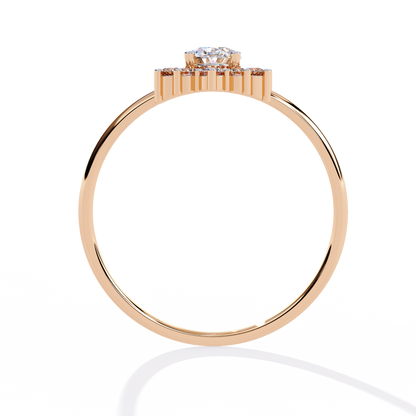 Regal Bloom Lab Grown Diamond Ring