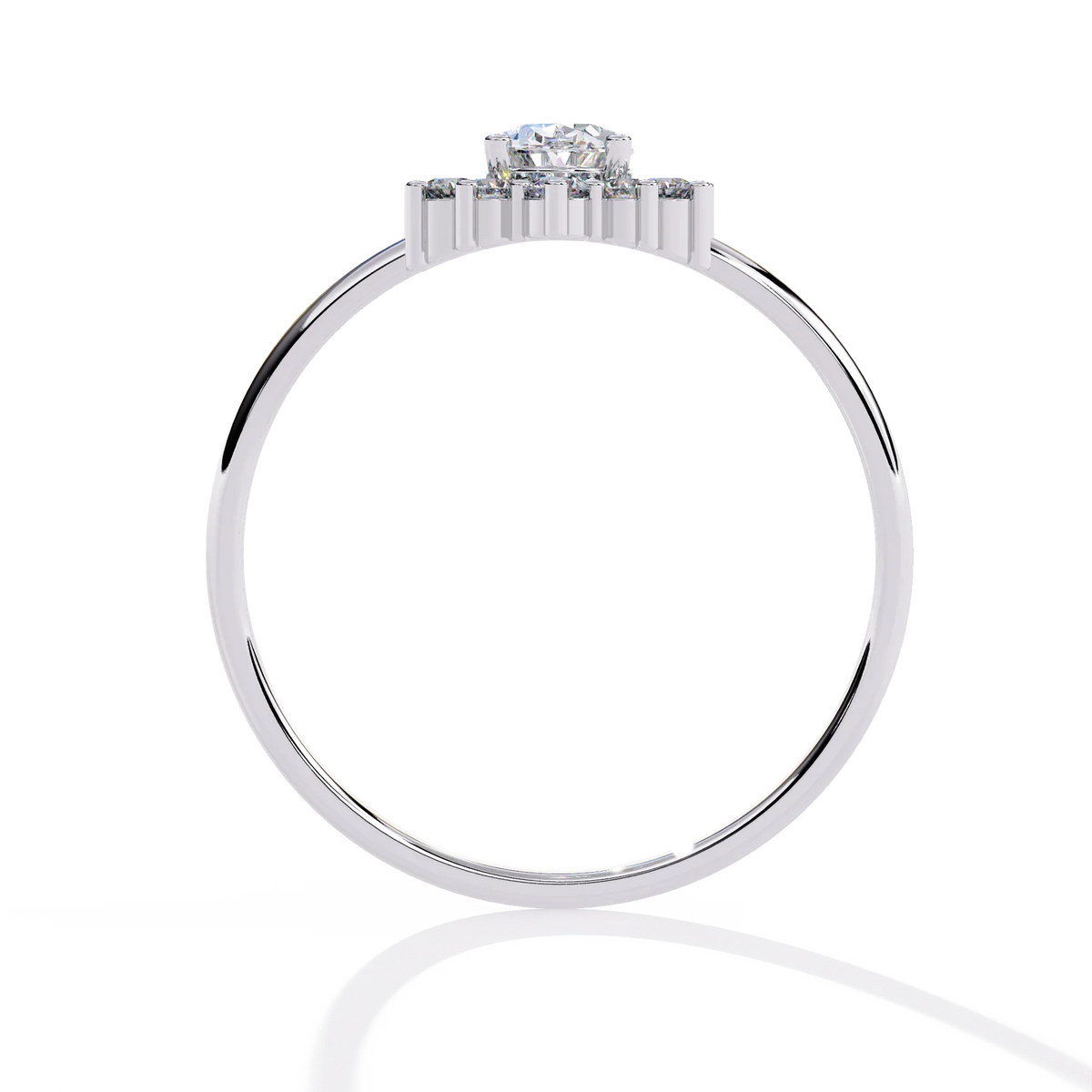 Regal Bloom Lab Grown Diamond Ring - Ophiratbf