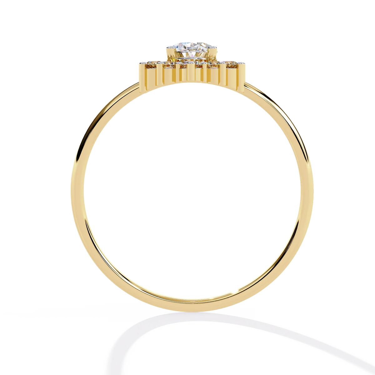 Regal Bloom Lab Grown Diamond Ring - Ophiratbf