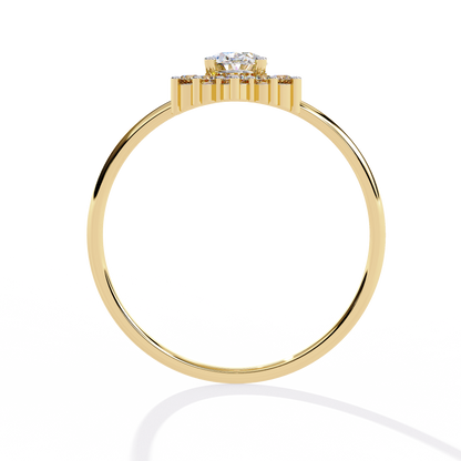 Regal Bloom Lab Grown Diamond Ring
