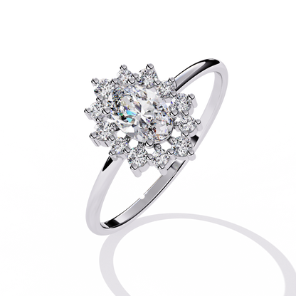 Regal Bloom Lab Grown Diamond Ring
