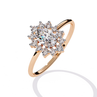 Regal Bloom Lab Grown Diamond Ring - Ophiratbf