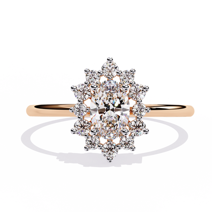 Regal Bloom Lab Grown Diamond Ring