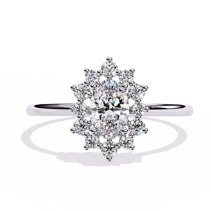 Regal Bloom Lab Grown Diamond Ring