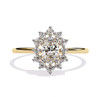 Regal Bloom Lab Grown Diamond Ring - Ophiratbf