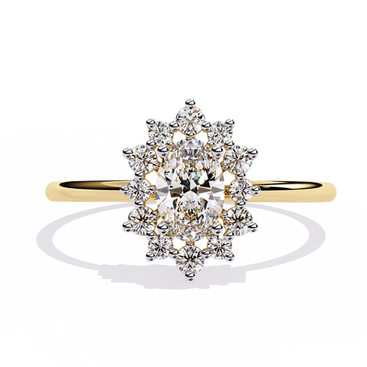 Regal Bloom Lab Grown Diamond Ring