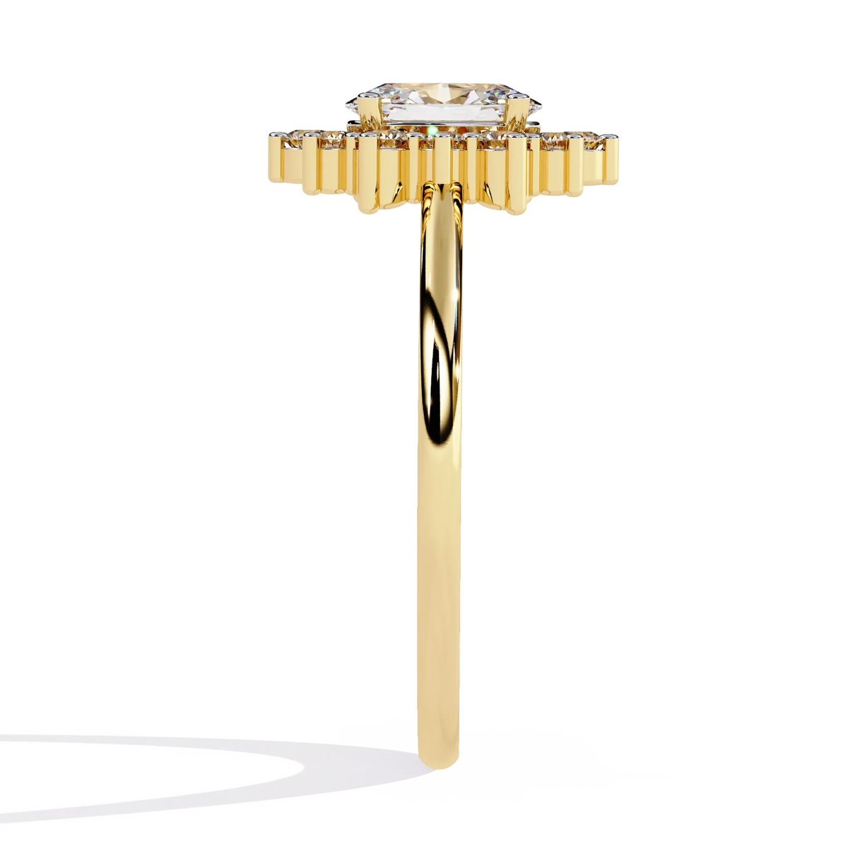 Regal Bloom Lab Grown Diamond Ring - Ophiratbf