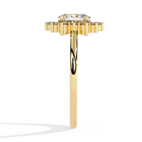 Regal Bloom Lab Grown Diamond Ring - Ophiratbf