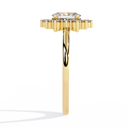 Regal Bloom Lab Grown Diamond Ring