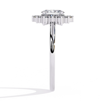 Regal Bloom Lab Grown Diamond Ring - Ophiratbf