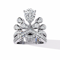 Royal Tiara Lab Grown Diamond Ring - Ophiratbf