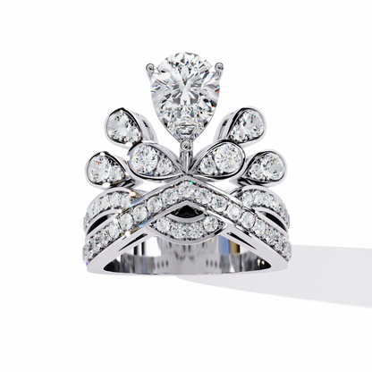 Royal Tiara Lab Grown Diamond Ring