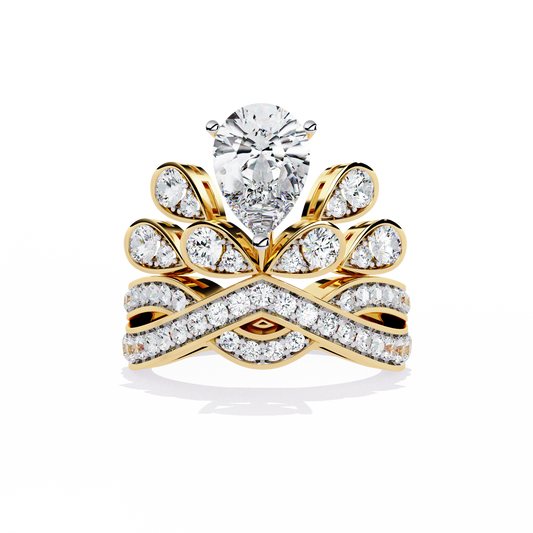 Royal Tiara Lab Grown Diamond Ring