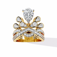 Royal Tiara Lab Grown Diamond Ring - Ophiratbf