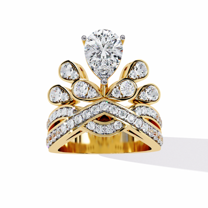 Royal Tiara Lab Grown Diamond Ring