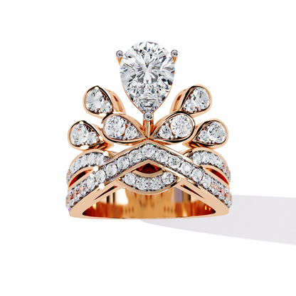 Royal Tiara Lab Grown Diamond Ring