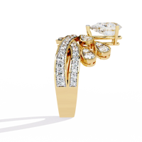 Royal Tiara Lab Grown Diamond Ring - Ophiratbf