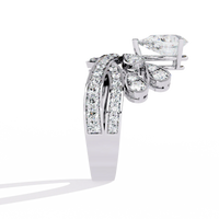 Royal Tiara Lab Grown Diamond Ring - Ophiratbf