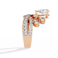 Royal Tiara Lab Grown Diamond Ring - Ophiratbf