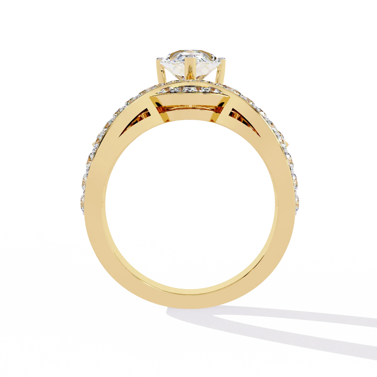 Royal Tiara Lab Grown Diamond Ring - Ophiratbf