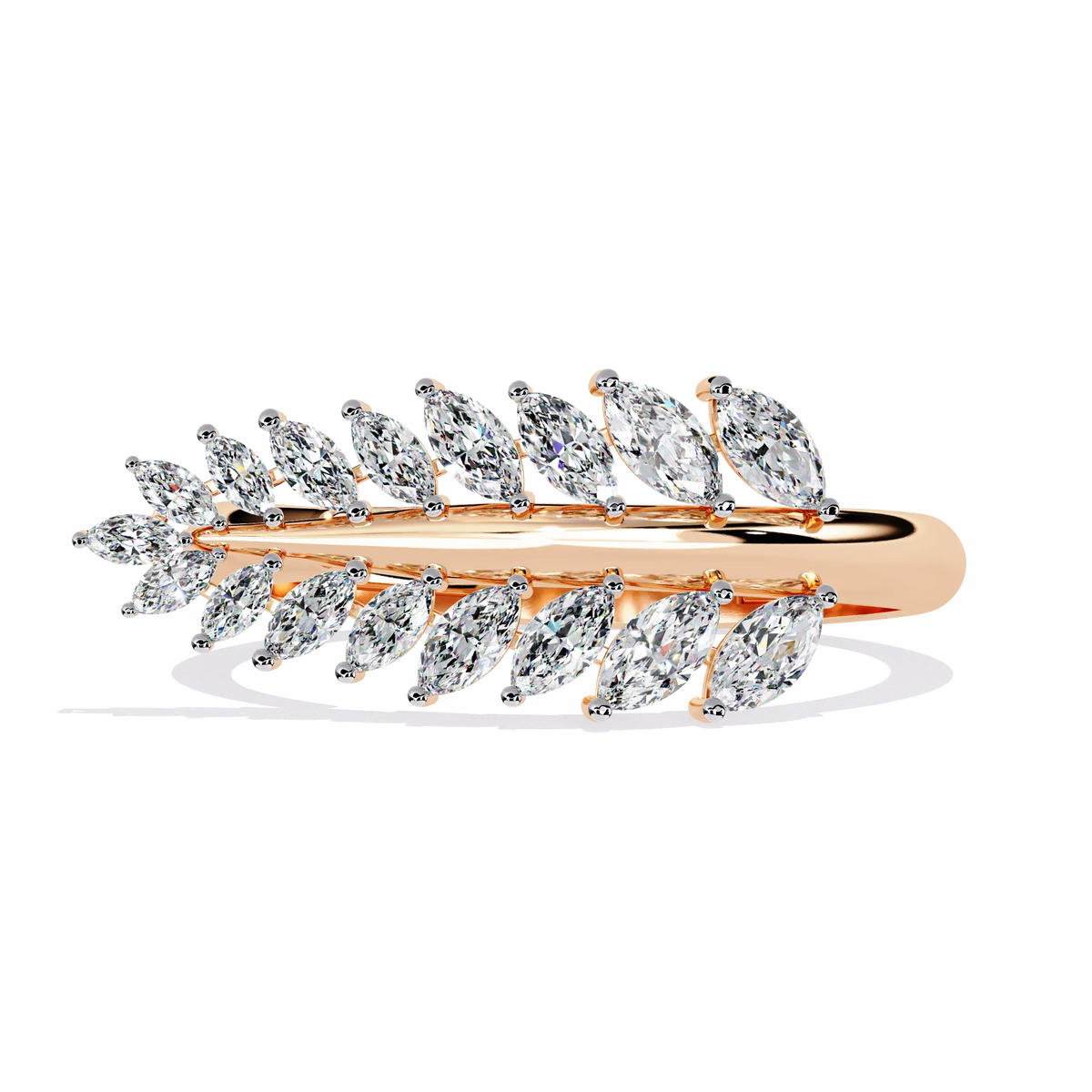 Vine Whisper Lab Grown Diamond Ring - Ophiratbf