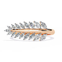 Vine Whisper Lab Grown Diamond Ring - Ophiratbf