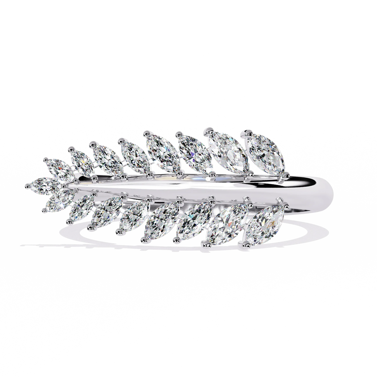 Vine Whisper Lab Grown Diamond Ring - Ophiratbf