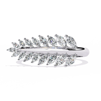 Vine Whisper Lab Grown Diamond Ring - Ophiratbf