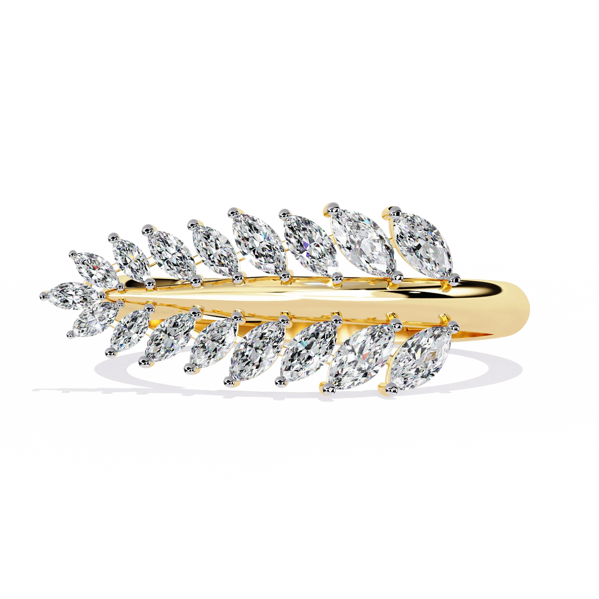 Vine Whisper Lab Grown Diamond Ring - Ophiratbf