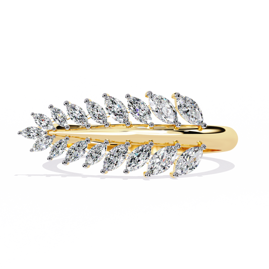 Vine Whisper Lab Grown Diamond Ring