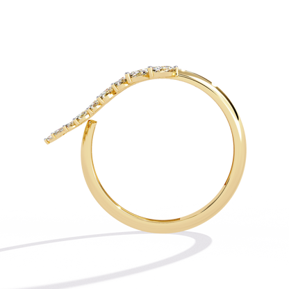 Vine Whisper Lab Grown Diamond Ring
