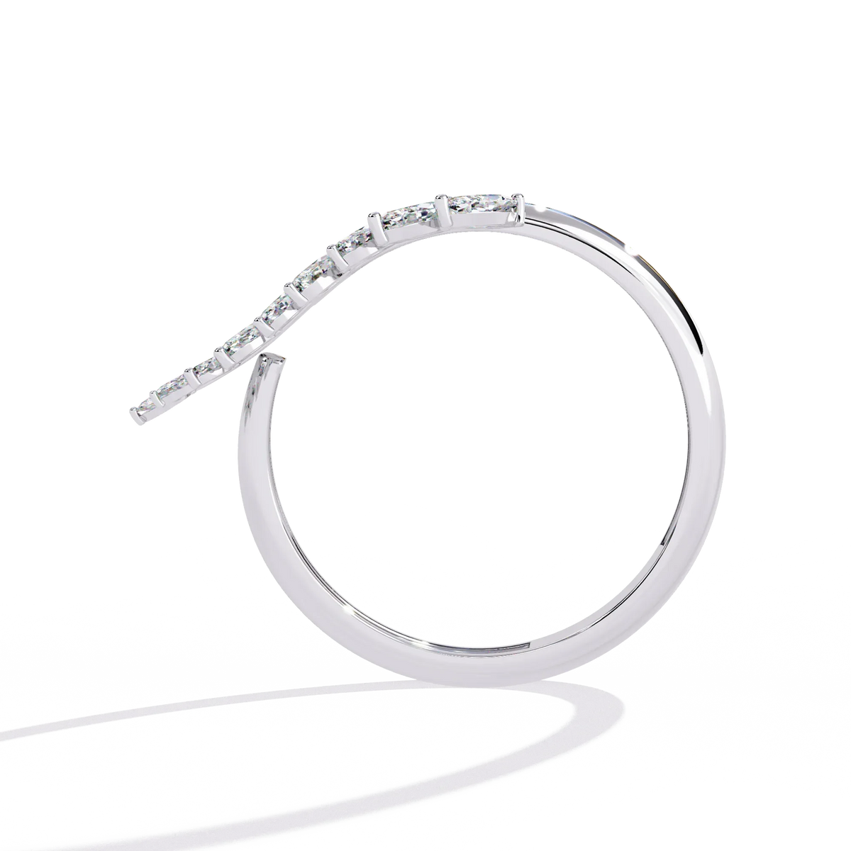 Vine Whisper Lab Grown Diamond Ring - Ophiratbf