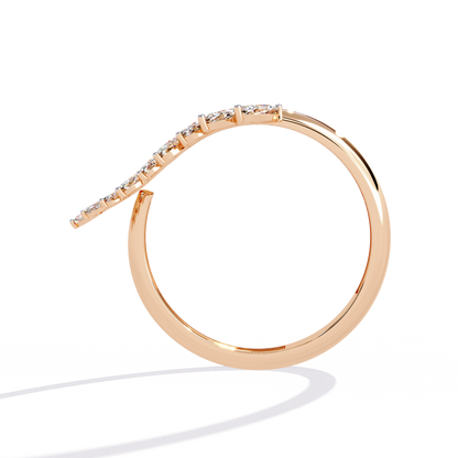 Vine Whisper Lab Grown Diamond Ring