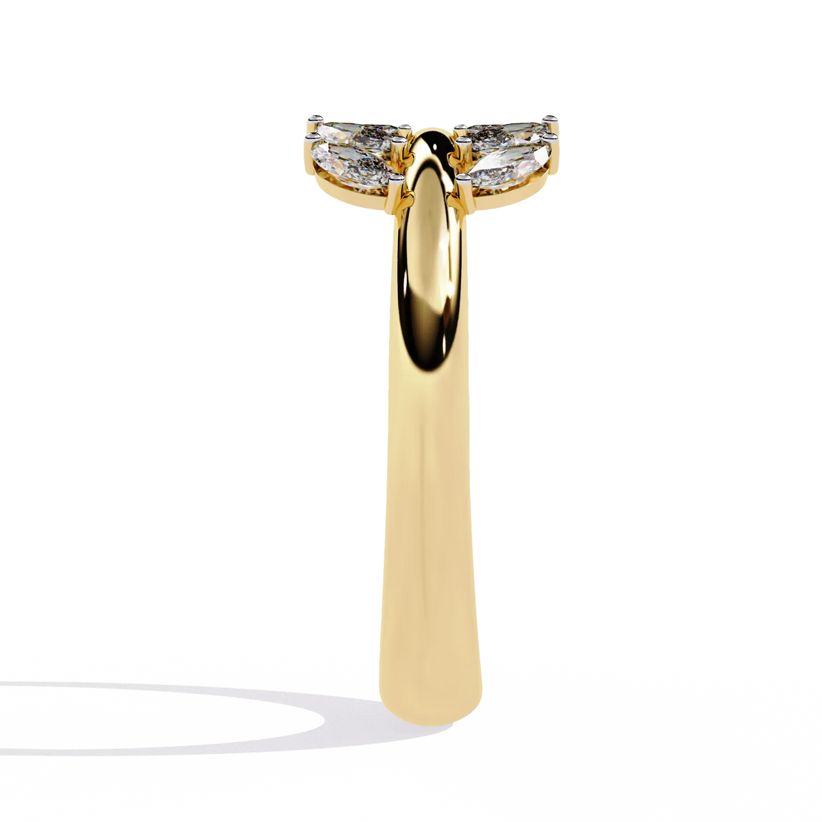 Vine Whisper Lab Grown Diamond Ring - Ophiratbf