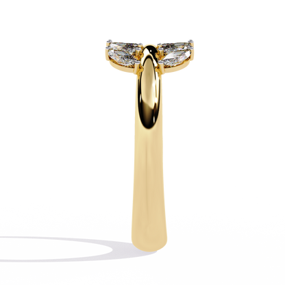 Vine Whisper Lab Grown Diamond Ring