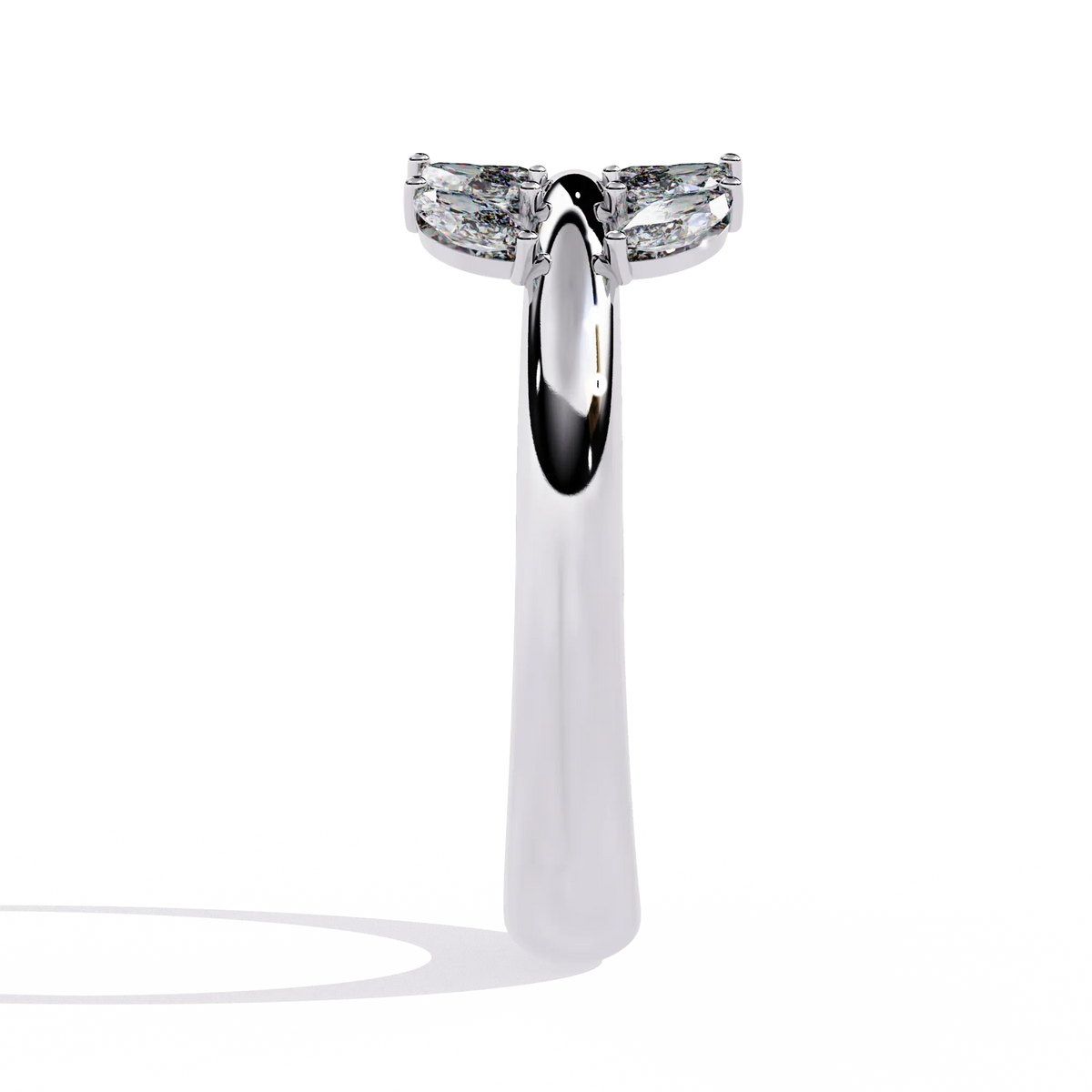 Vine Whisper Lab Grown Diamond Ring - Ophiratbf