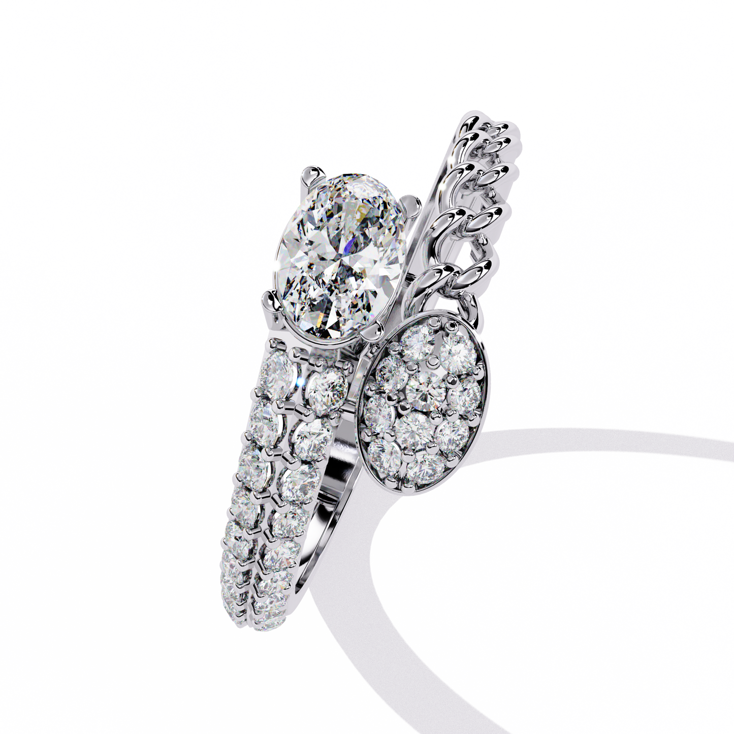 twilight fusion lab grown diamond ring