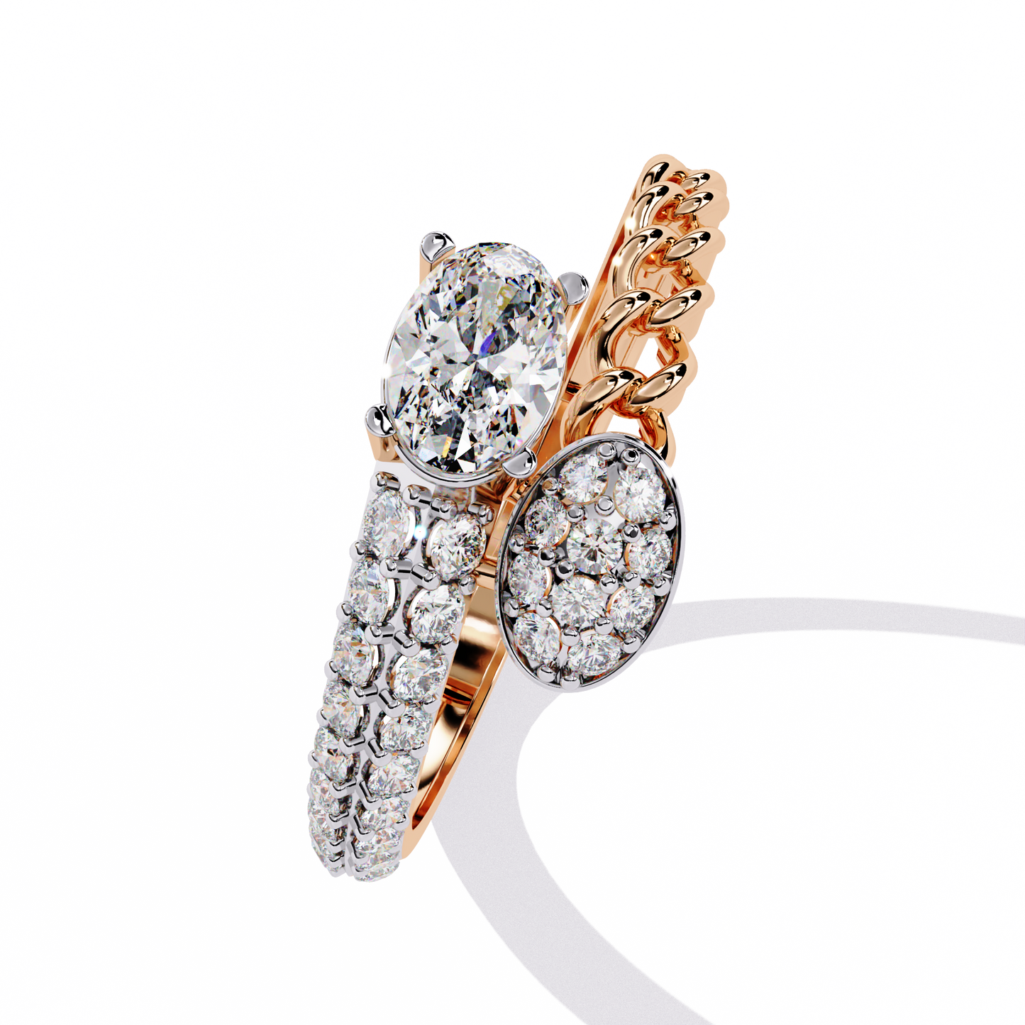 twilight fusion lab grown diamond ring