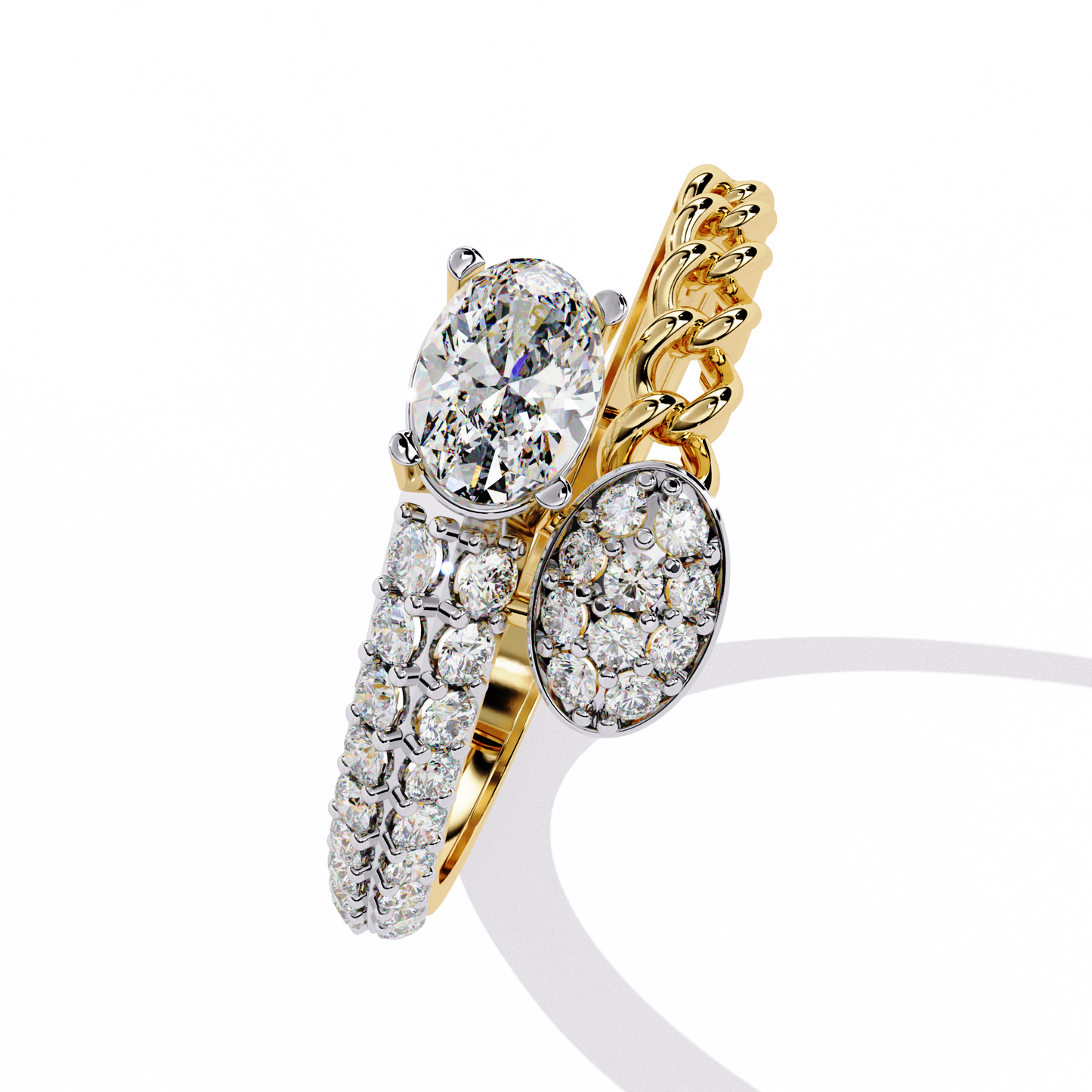 twilight fusion lab grown diamond ring