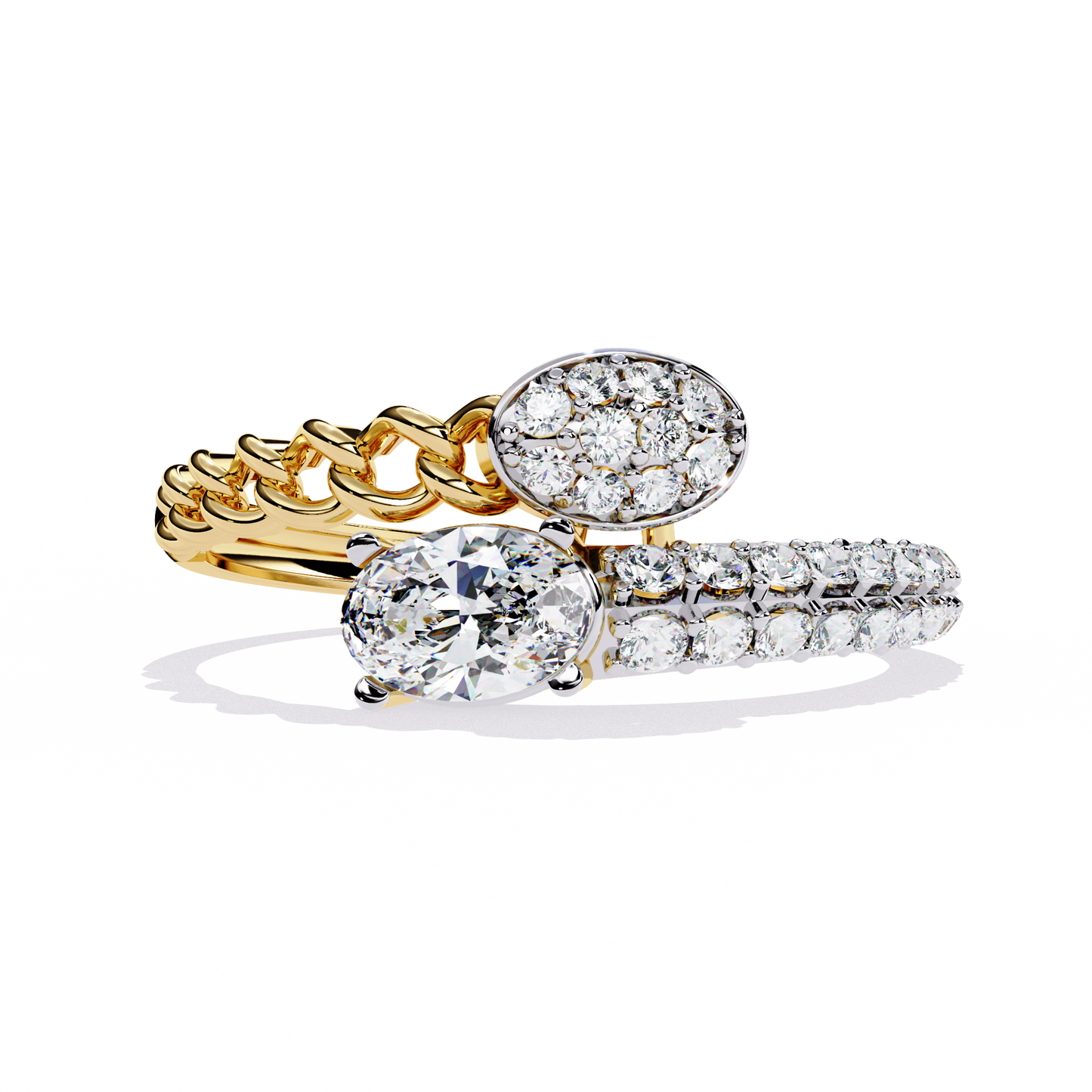 twilight fusion lab grown diamond ring